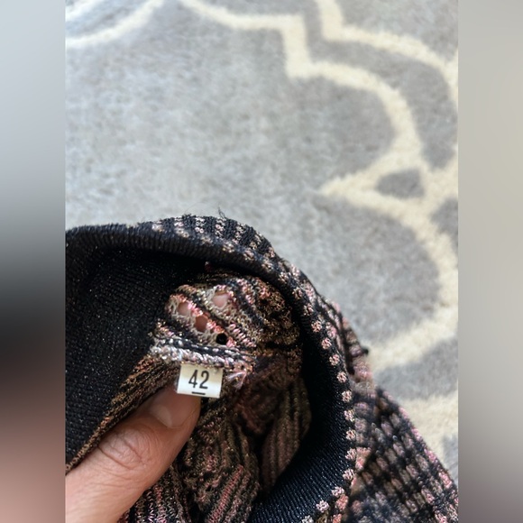 M Missoni Knit Tank Top in Size 42- Size Medium - Picture 5 of 6